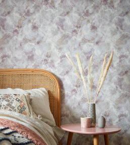 Quartz Wallpaper by 1838 Wallcoverings Chamomile