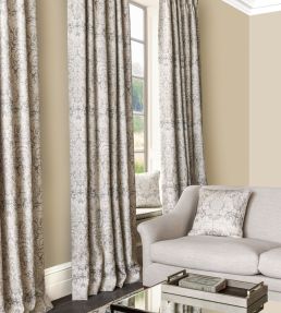 Queen's Damask Fabric by GP & J Baker Marble
