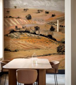 Quijote Mural by Tres Tintas Orange