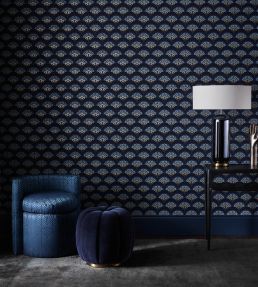 Quill Weave in Yarn Jacquard Fabric by Liberty Jade