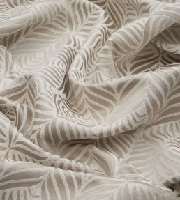 Quill Weave in Yarn Jacquard Fabric by Liberty Pewter