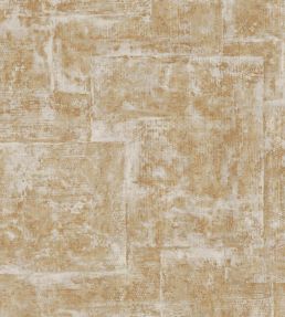 Quilt Wallpaper by Arte Pale Gold