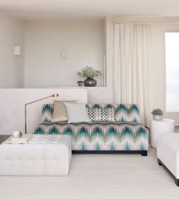 Quintero Fabric by Romo Indigo