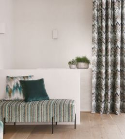 Quintero Fabric by Romo Indigo