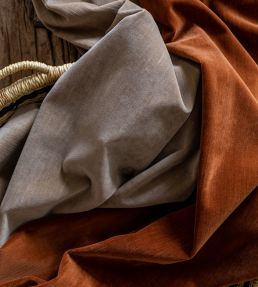 Quintessential Velvet Fabric by Threads Copper