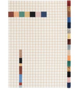 cc-tapis Raag Rectangular Grid 2 rug Standard RAAG5 -STANDARD Standard