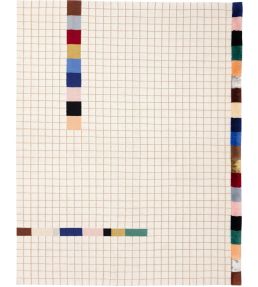 cc-tapis Raag Rectangular Grid 3 rug Standard RAAG6 -STANDARD Standard