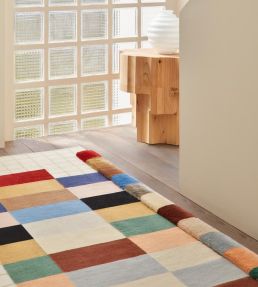 cc-tapis Raag Runner Grid 2 rug Standard RAAG2 -STANDARD Standard