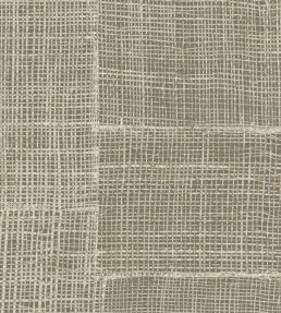 Rabane Wallpaper by Arte White Silver