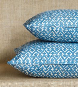 Rabanna Cushion 43 x 35cm by Fermoie Blue