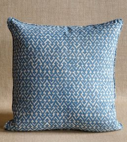 Rabanna Cushion 43 x 43cm by Fermoie Blue