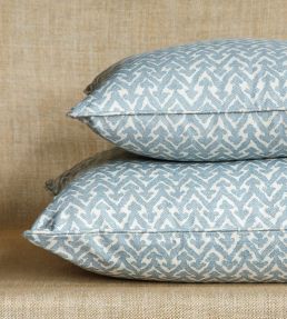 Rabanna Cushion 43 x 43cm by Fermoie Light Blue