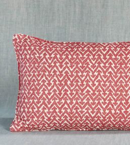 Rabanna Cushion 43 x 35cm by Fermoie Red