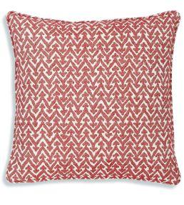 Rabanna Cushion 43 x 43cm by Fermoie Red