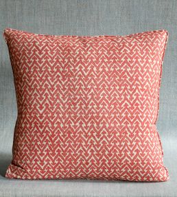 Rabanna Cushion 43 x 43cm by Fermoie Red