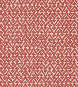 Rabanna Outdoor Fabric by Fermoie Red
