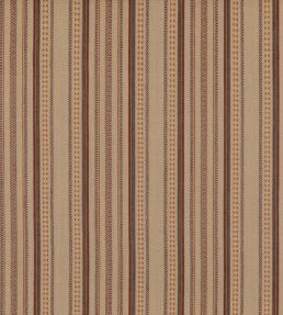 Racing Stripe Fabric by Mulberry Home Plum