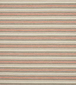 Radcot Stripe Fabric by Colefax and Fowler Red/Forest