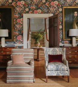 Peveril Fabric by Colefax and Fowler Blue