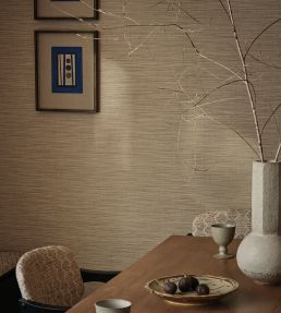 Rafferty Wallpaper by Jane Churchill Gold