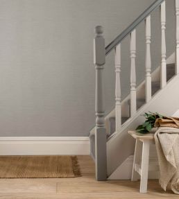 Raffia Wallpaper by 1838 Wallcoverings Mist