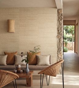 Raffia II Wallpaper by Elitis Un raffinement subtil