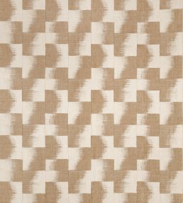 Raffia Squares Fabric by Thibaut Beige