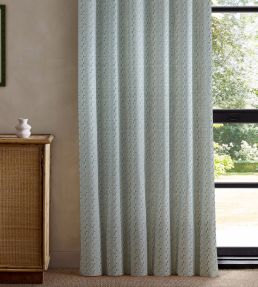 Raft Stripe Print Fabric by Scion Coast Blue