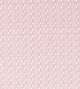 Raft Stripe Print Fabric by Scion Dusk Pink