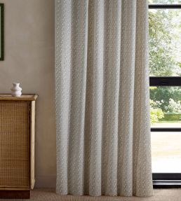 Raft Stripe Print Fabric by Scion Mushroom