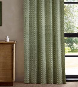 Raft Stripe Print Fabric by Scion Pine
