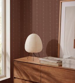 Raices Wallpaper by Coordonne Red/Wine