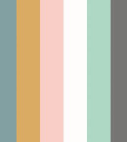 Rainbow Bloc Wallpaper by Ohpopsi Carnival Pop