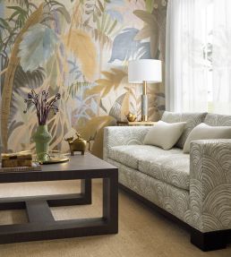 Rainforest Mural by Thibaut Neutral on Metallic