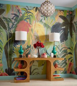 Rainforest Mural by Thibaut Tropical