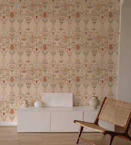 Rajola Wallpaper by Tres Tintas Orange