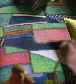 Raku Patchwork Fabric by Designers Guild Emerald
