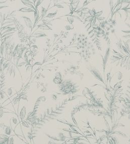 Fern Toile Wallpaper by Ralph Lauren Drawing Room