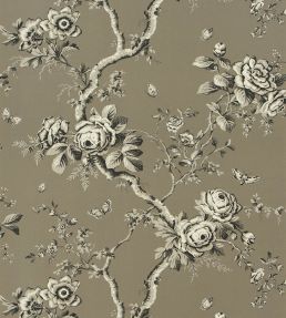 Ashfield Floral Wallpaper by Ralph Lauren Gun Metal