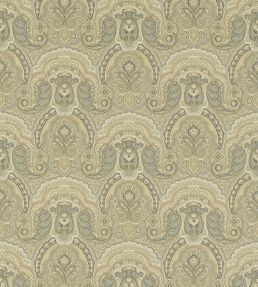 Crayford Paisley Wallpaper by Ralph Lauren Stone