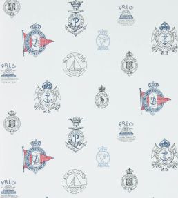 Rowthorne Crest Wallpaper by Ralph Lauren Captain