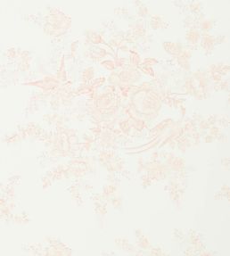 Vintage Dauphine Wallpaper by Ralph Lauren Petal Pink