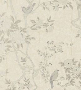 Marlowe Floral Wallpaper by Ralph Lauren Mother of Pearl