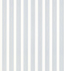 Palatine Stripe Wallpaper by Ralph Lauren Porcelain Blue