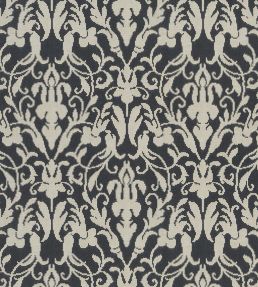 Speakeasy Damask Wallpaper by Ralph Lauren Black