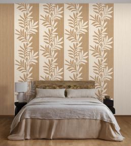 Rama Wallpaper by Casamance Ivoire/chene