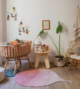 Lorena Canals Ramona the Radish rug Pink C-RAMONA Pink