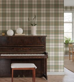 Ranold Wallpaper by Sandberg Green