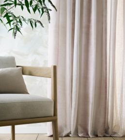 Rapello Fabric by Clarke & Clarke Pebble