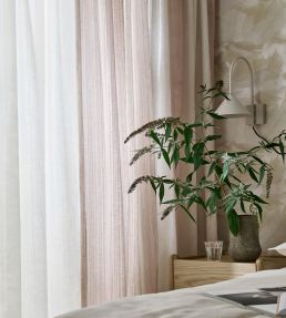 Rapello Fabric by Clarke & Clarke Pebble